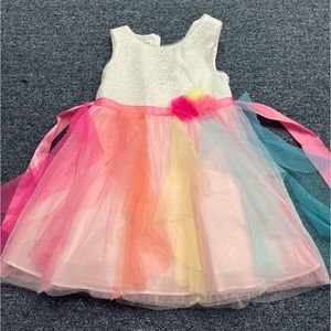 Girls 3T Dress Multi Color